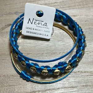 Nena Fashion Jewelry Bangle Bracelets (Set of 3)